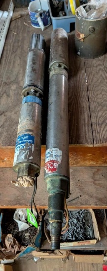 (2) Gould Deep Well Pumps