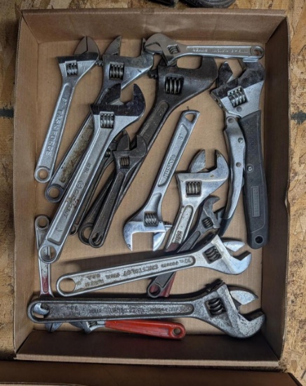 (14 +/-) Adjustable Wrenches