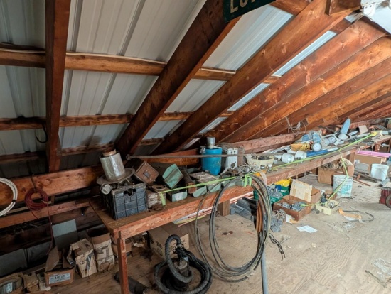 Contents of Wood Shelf