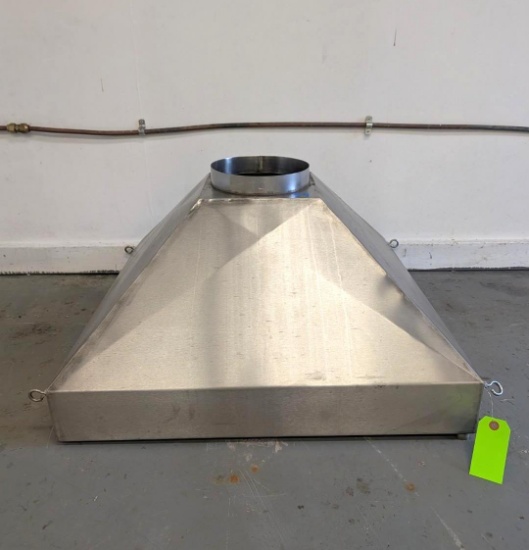 28" X 28" Stainless Steel Steam Hood