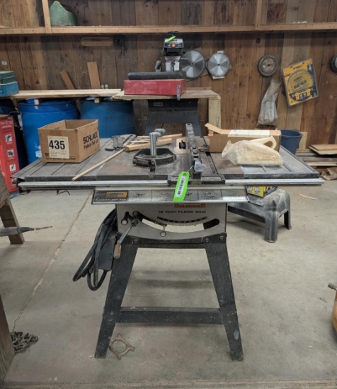 12" Tilting Craftsman Arbor Saw