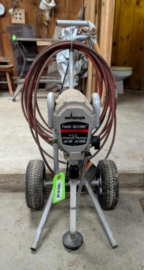 Wagner 3/4 hp Airless Paint Sprayer