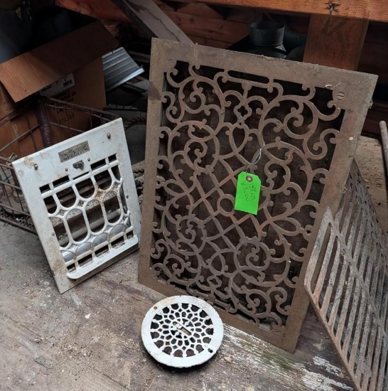 Cast Iron Floor Grates