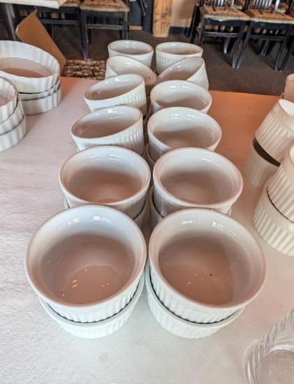 (24) Cordon Bleu 3.25" Creme Brulee Dishes