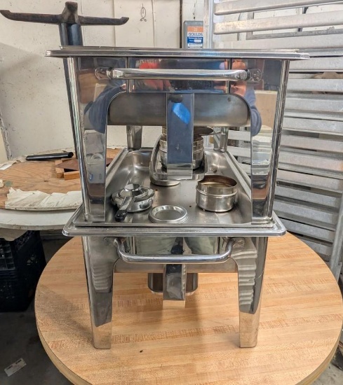 (2) Stainless Steel Full Size Chafing Dishes