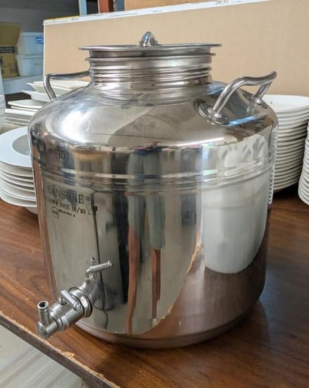 Sansone 15qt. Fusti Dispenser w/ Spigot
