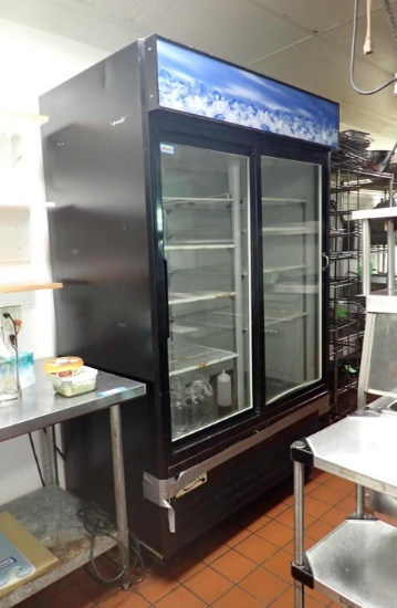 Avantco 2-Door Refrigerator