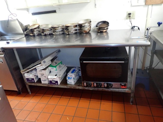 Stainless Steel Workbench w/ Undershelf