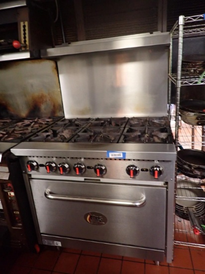 CPG 6-Burner Gas Range
