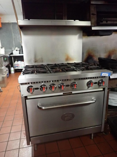 CPG 6-Burner Gas Range
