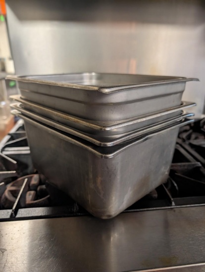 (4) 1/2 x 6" Stainless Steel Insets