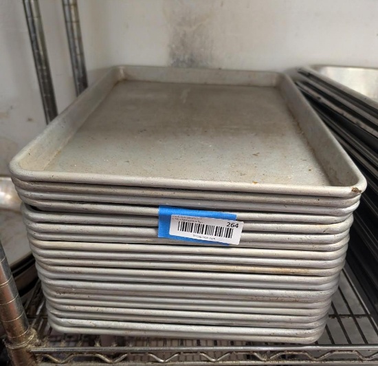(20) Half Sized Aluminium Sheet Pans