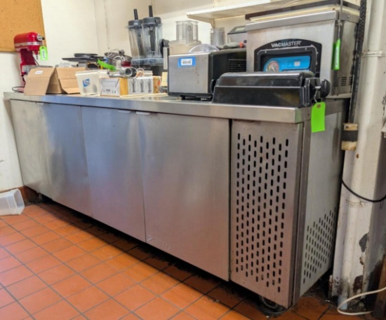 Zesto 4-Door Lowboy Fridge