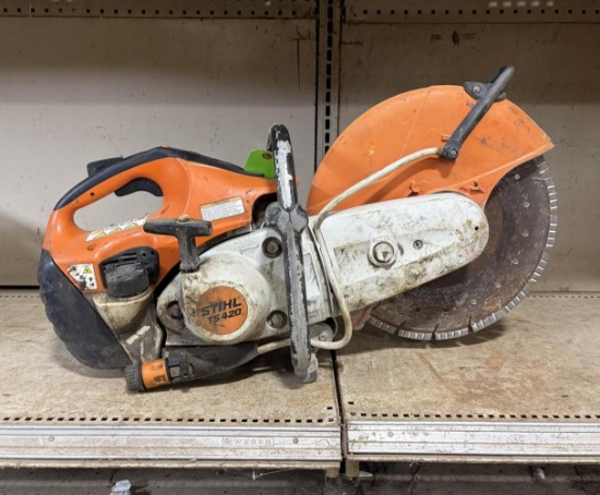 Stihl TS420 Concrete Saw