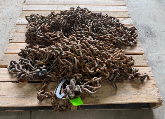 Pair of Loader Tire Chains