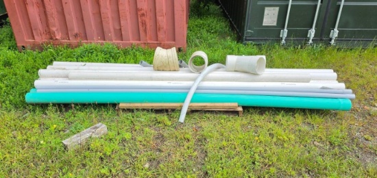 Plastic Pipe and Fittings Lot