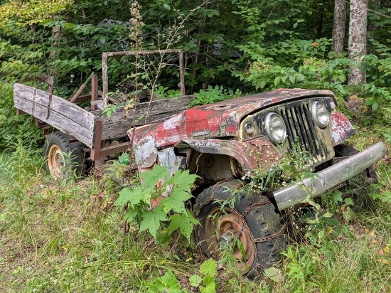 Jeepster Commando Frame w/ Engine