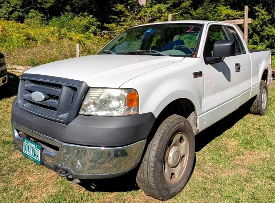 2008 Ford F150 4x4 XL Pickup Truck