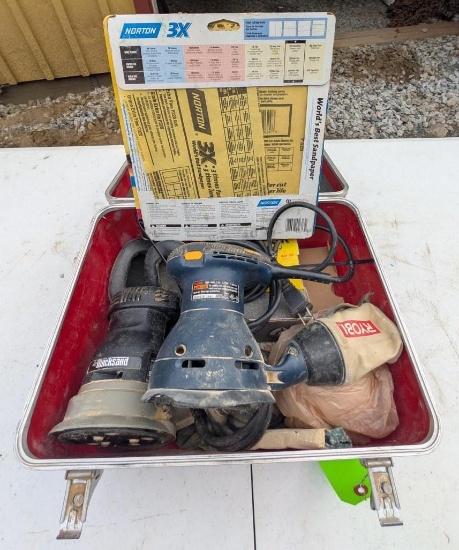 Porter Cable & Ryobi 5" Disc Sanders