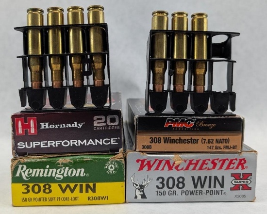 (71) .308 Winchester Cartridges