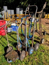 (4) Hand Trucks/Barrel Dollies
