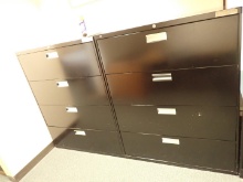 (3) 4-Drawer Filing Cabinets