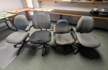 (4) Office Chairs