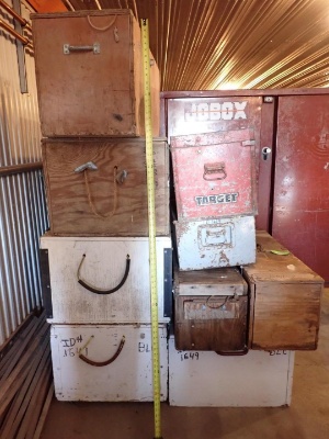 (10) Empty Tool Boxes
