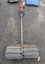 Stihl KW85 Straight Shaft Power Unit w/Power Broom