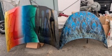 (2) Decorative Hoods