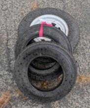 (3) Trailer Tires