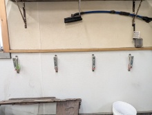 (4) Wall Mount Matt Washing Stations