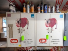 (3) SEM Parts Cabinets