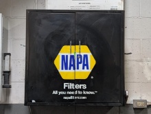 Napa Parts Cabinet