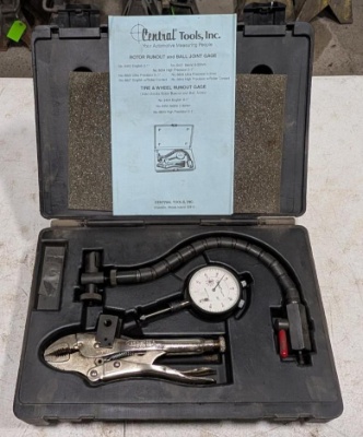 Central Tools, Inc. Tire & Wheel Runout Gage