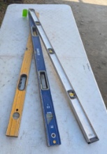 (3) 48" Levels
