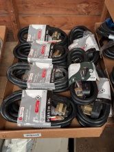 (12) Utilitech 6' Range/Dryer Cords
