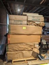 (10) Boxes of (5) Exi Green Panel & Red Insulation Power w/ Studs