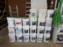 (21) 5 Gal. Partial Pails of Paint
