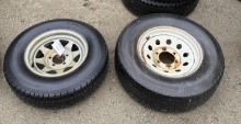 (2) Trailer Tires