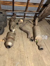 (2) Heavy Duty Truck Exhaust Stystems