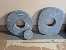 (3) Soapstone Stove Accessories