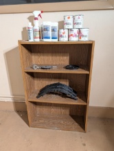 (4) Cabinets w/ Stove Cleaner & Protector