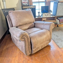 Ashley Faux Leather Recliner
