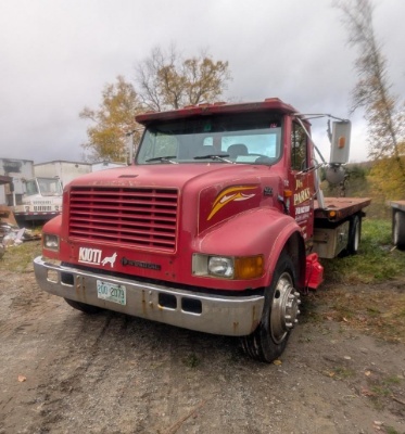 1997 IH 4700 DT466E Ramp Truck