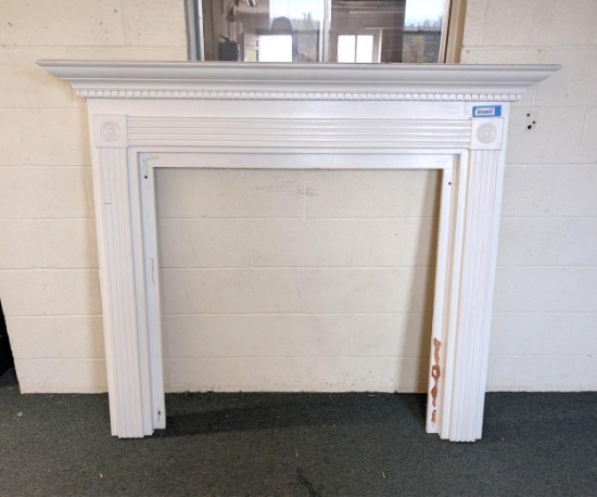 Wood Fireplace Mantel