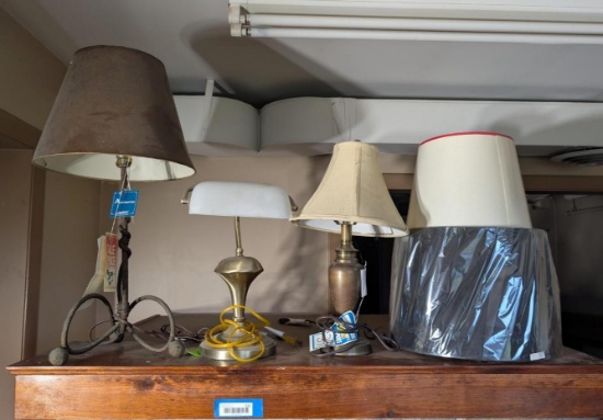 (3) Lamps & Shades