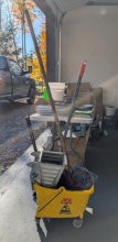 Mop Bucket & Cleaning Supplies