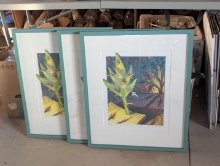 (3) Kim Tester Framed Prints "Memory Flux-Psychological Conversion"