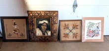 (4) Native American Prints